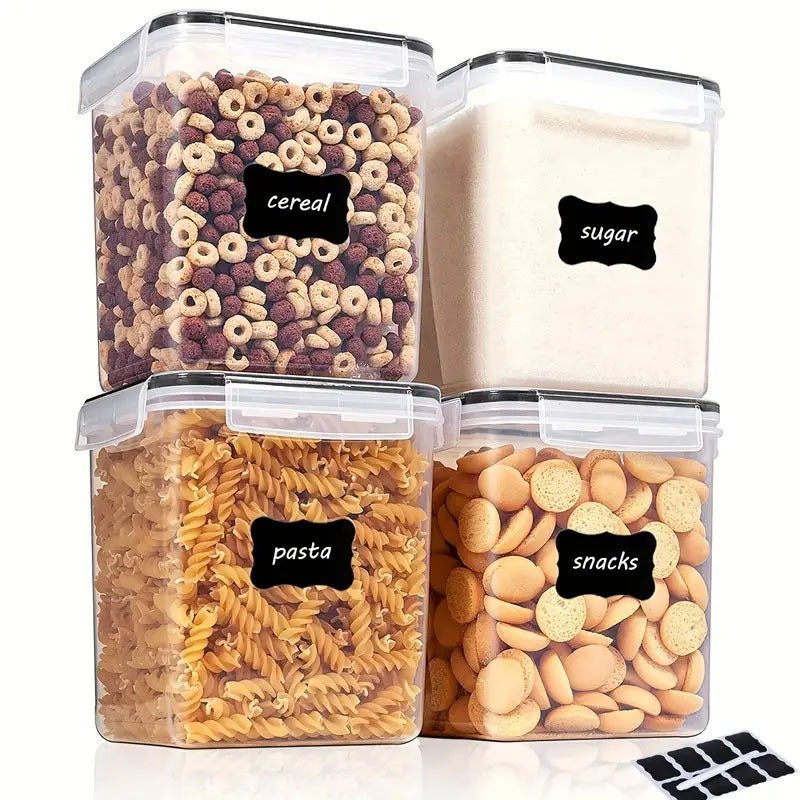 Food Storage Container with Leakproof, Dishwasher-Safe, Airtight, 4pc Set