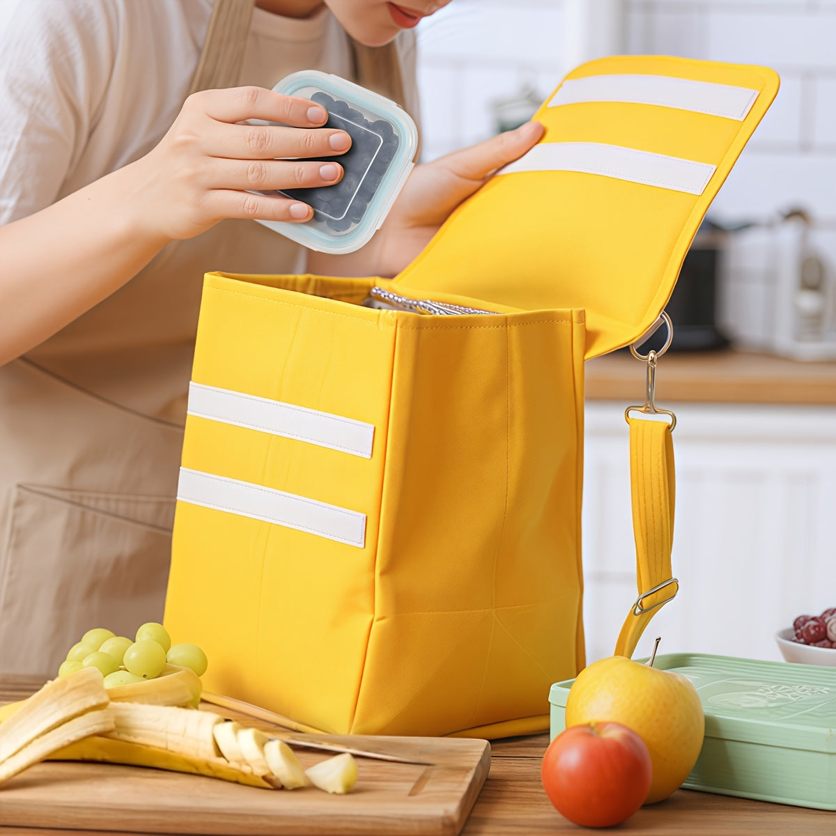Food Storage Container with Leakproof, Dishwasher-Safe, Glass - product gallery image 10