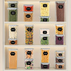 Food Storage Container with Space-Saving, Airtight, Locking Lid, 16pcs - product gallery image 9