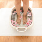 Foot Bath with Foldable Soak Tub Portable Basin Textured - product gallery image 3