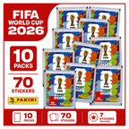 Football Sticker Pack with 10 Packs, 10 Pack, 70 Stickers - product gallery image 7