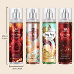 Fragrance Spray Set 4pcs Body Hair Perfume Long Lasting - product gallery image 4