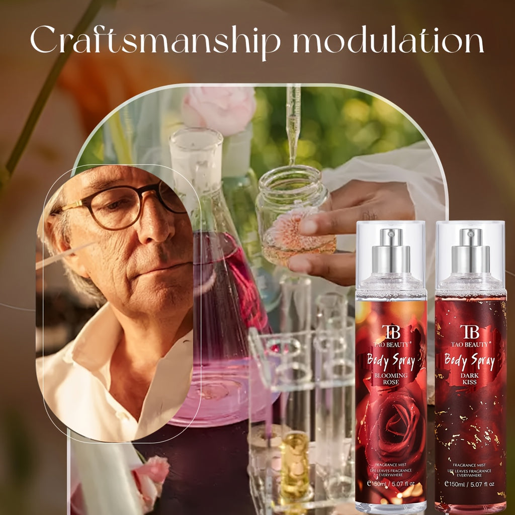 Fragrance Spray Set 4pcs Body Hair Perfume Long Lasting - product gallery image 5