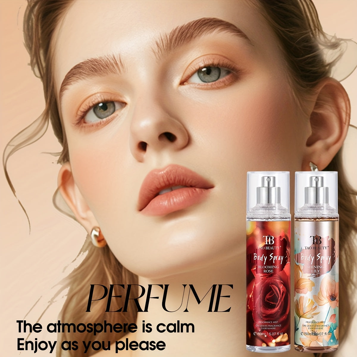 Fragrance Spray Set 4pcs Body Hair Perfume Long Lasting - product gallery image 9