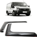 Front Wind Rain Smoke Deflectors L Shape with Plastic, 2pcs - product gallery image 2