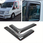 Front Wind Rain Smoke Deflectors L Shape with Plastic, 2pcs - product gallery image 8