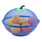 Fruit Basket with Plastic, Apple Shape Wire Mesh Lid Tabletop - product gallery image 8