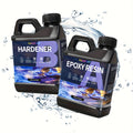 FUNEPOXY 16oz Table Top Epoxy Resin Kit with Wood for living rooms and bedrooms