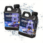 FUNEPOXY 16oz Table Top Epoxy Resin Kit with Wood for living rooms and bedrooms