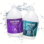 FUNEPOXY 500ml/1L/2L/4L/8L KITS Table Top with 500ml/1L/2L/4L/8L Epoxy Resin Kit - product gallery image 3