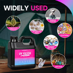 G/1000G Professional Grade UV Resin with 500G for practical home use - product gallery image 5