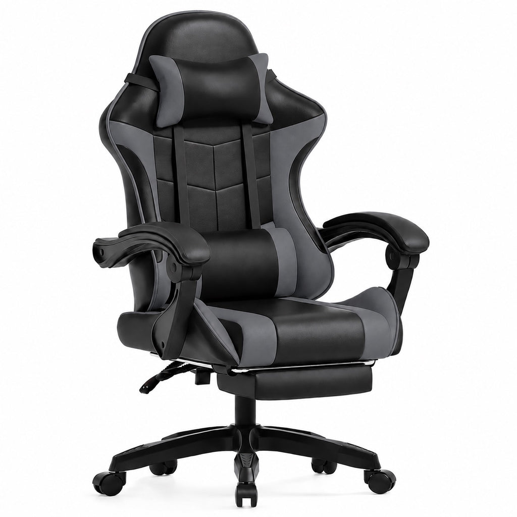 Gaming Chair with Adjustable Height, Lumbar Support, Pull-Out - product gallery image 16