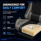 Gaming Chair with Adjustable Height, Lumbar Support, Pull-Out - product gallery image 6