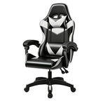 Gaming Chair with Adjustable Height, Lumbar Support, Wheels - product gallery image 9