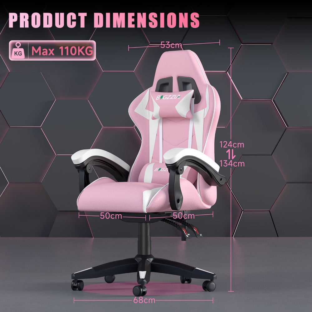 Gaming Chair with Adjustable Height, Wheels, 130kg, Metal - product gallery image 20