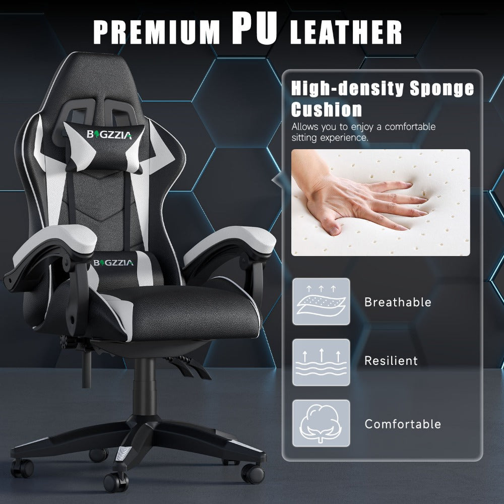 Gaming Chair with Adjustable Height, Wheels, 130kg, Metal - product gallery image 22