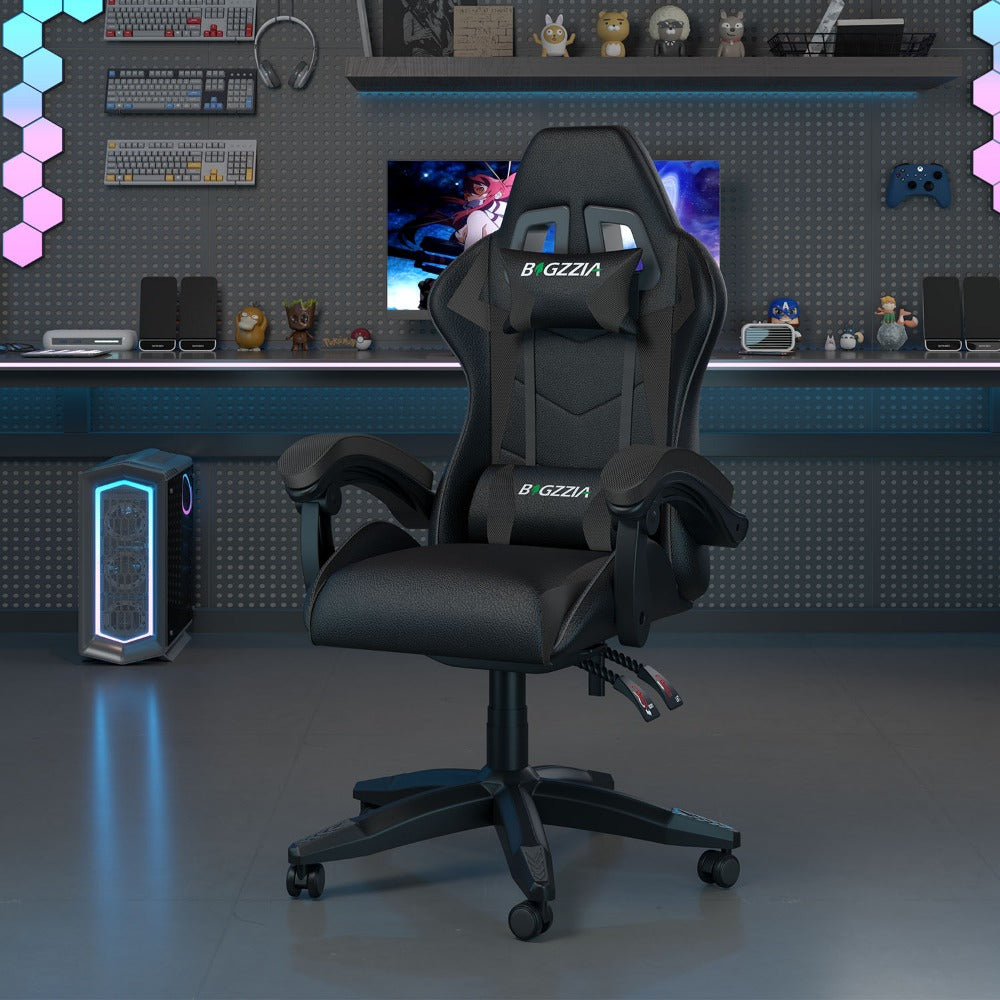 Gaming Chair with Adjustable Height, Wheels, 130kg, Metal - product gallery image 41