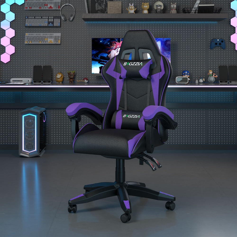 Gaming Chair with Adjustable Height, Wheels, 130kg, Metal - product gallery image 48