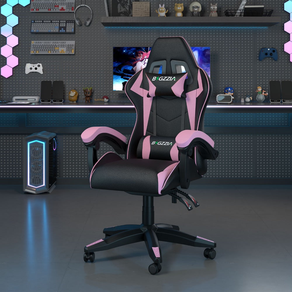Gaming Chair with Adjustable Height, Wheels, 130kg, Metal - product gallery image 55