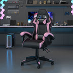 Gaming Chair with Adjustable Height, Wheels, 130kg, Metal - product gallery image 55