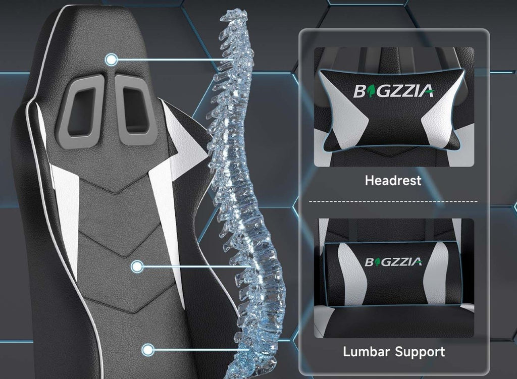 Gaming Chair with Adjustable Height, Wheels, 130kg, Metal - product gallery image 71