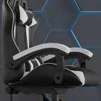 Gaming Chair with Adjustable Height, Wheels, 130kg, Metal - product gallery image 73