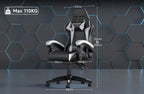 Gaming Chair with Adjustable Height, Wheels, 130kg, Metal - product gallery image 76