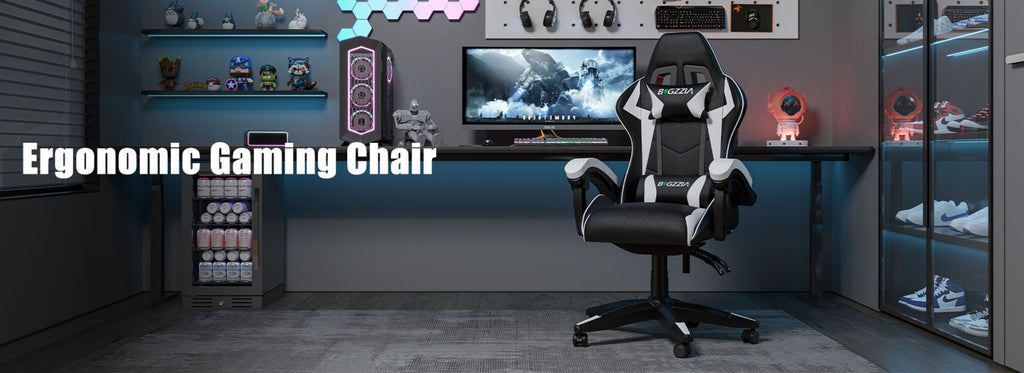 Gaming Chair with Adjustable Height, Wheels, 130kg, Metal - product gallery image 77