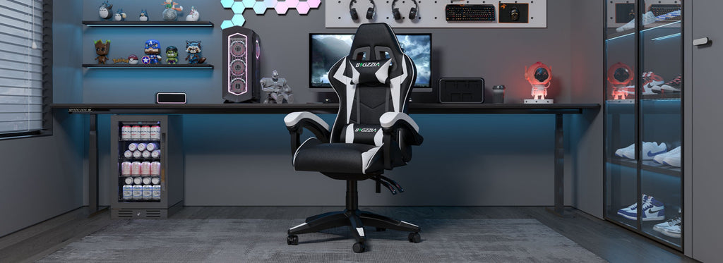 Gaming Chair with Adjustable Height, Wheels, 130kg, Metal - product gallery image 78