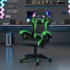 Gaming Chair with Adjustable Height, Wheels, 130kg, Metal - product gallery image 8