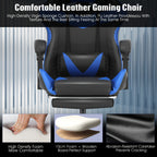 Gaming Chair with Lumbar Support, Pull-Out, Wheels, 150kg, Metal - product gallery image 4