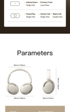 Gaming Headphone Wireless Over-Ear Headphones Microphone with Memory Foam - product gallery image 11