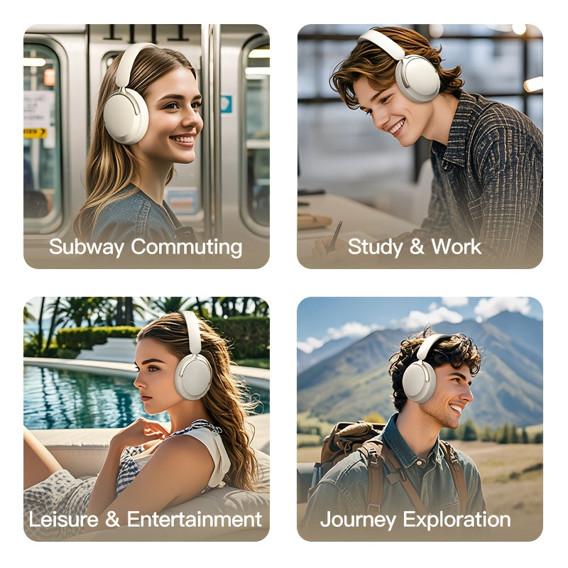 Gaming Headphone Wireless Over-Ear Headphones Microphone with Memory Foam - product gallery image 5