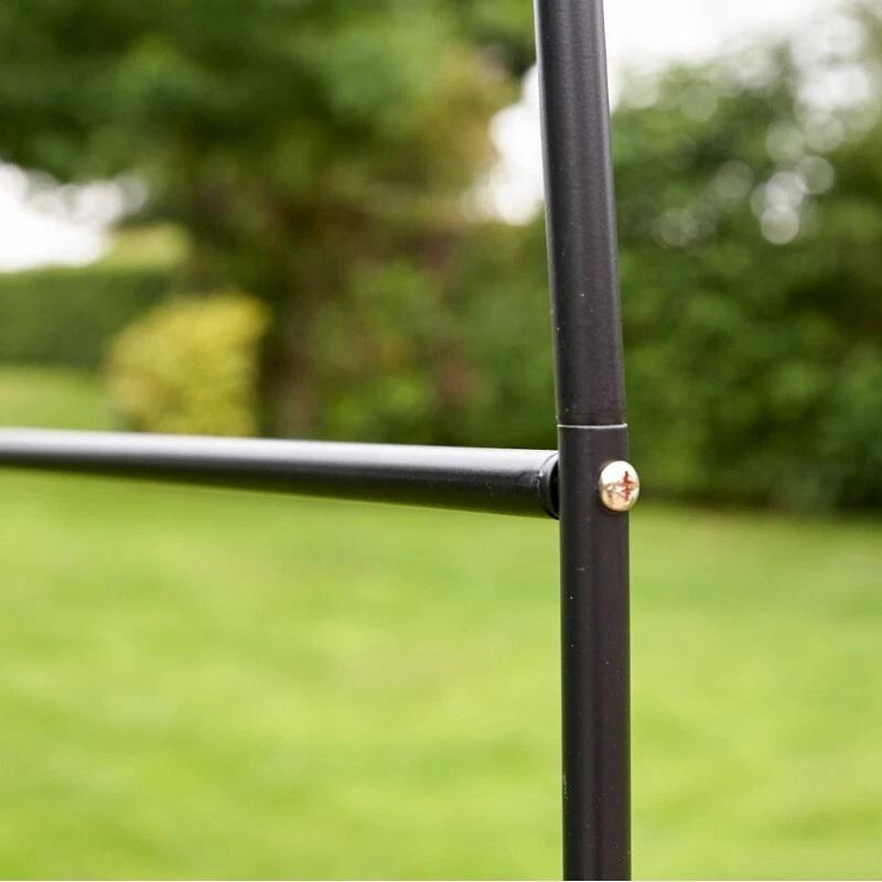 Garden Arch with 2.4m, Metal, 2.4m Gardern Arch, 2.4m Heavy Duty Metal Rose Powder - product gallery image 5