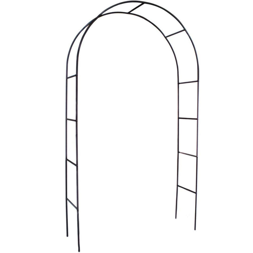 Garden Arch with 2.4m, Metal, 2.4m Gardern Arch, 2.4m Heavy Duty Metal Rose Powder - product gallery image 7