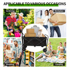 Garden Cart with Foldable, Wheels, 200kg, Wheel Heavy Duty Large Capacity Utility - product gallery image 10