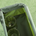 Garden Cart with Foldable, Wheels, Folding Pull-Along Wagon Removable Canopy - product gallery image 31