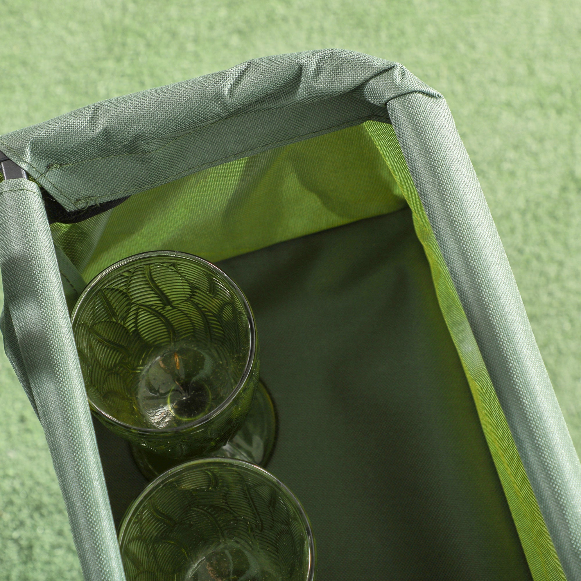Garden Cart with Foldable, Wheels, Folding Pull-Along Wagon Removable Canopy - product gallery image 31