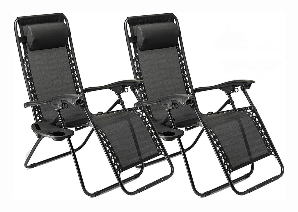 Garden Chair with Foldable, Zero Gravity Chairs of Cup Phone - product gallery image 13
