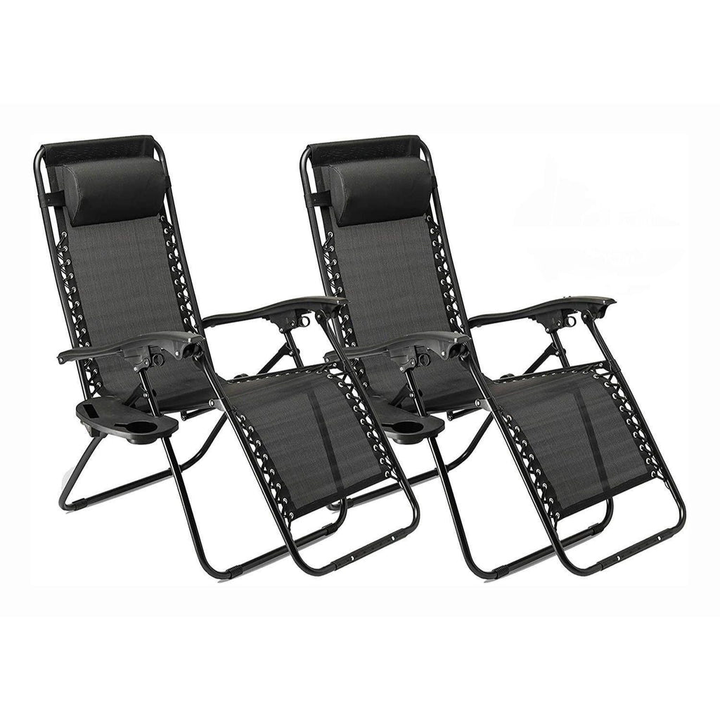 Garden Chair with Foldable, Zero Gravity Chairs of Cup Phone - product gallery image 6