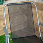Garden Chair with Space-Saving, Foldable, Metal, SA-CHAIR1_2PACK - product gallery image 6