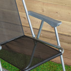 Garden Chair with Space-Saving, Foldable, Metal, SA-CHAIR1_2PACK - product gallery image 7