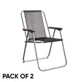 Garden Chair with Space-Saving, Foldable, Metal, SA-CHAIR1_2PACK