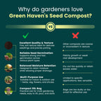 Garden Compost with 35 Litres, Seed Sowing Potting Nutrient-Balanced Mix Soil - product gallery image 8