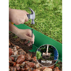 Garden Edging with 10m, 20m, Wood, Border 10m 20m No-Dig Flexible Plastic - product gallery image 4