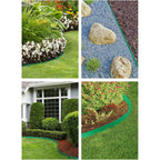 Garden Edging with 10m, 20m, Wood, Border 10m 20m No-Dig Flexible Plastic - product gallery image 7