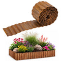 Garden Edging with 20ft, 40ft, Metal, Corrugated Metal Inch Antique Bronze Rustic - Antique Bronze 6in*40ft option