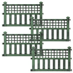 Garden Fence Panel with 240cm, Plastic, Pack of 4 for gardens and patios - product gallery image 12