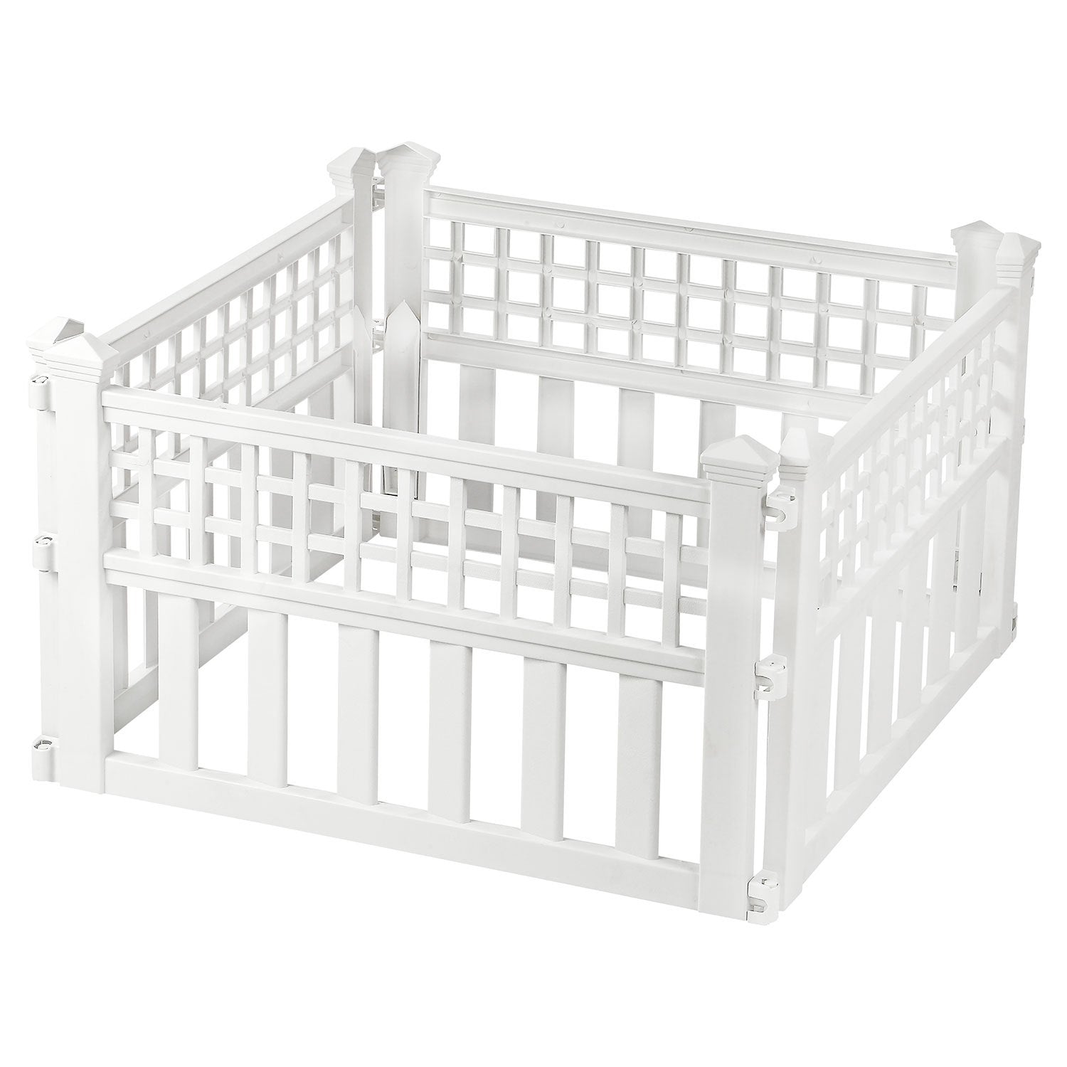 Garden Fence Panel with 240cm, Plastic, Pack of 4 for gardens and patios - product gallery image 18