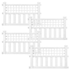 Garden Fence Panel with 240cm, Plastic, Pack of 4 for gardens and patios - product gallery image 19